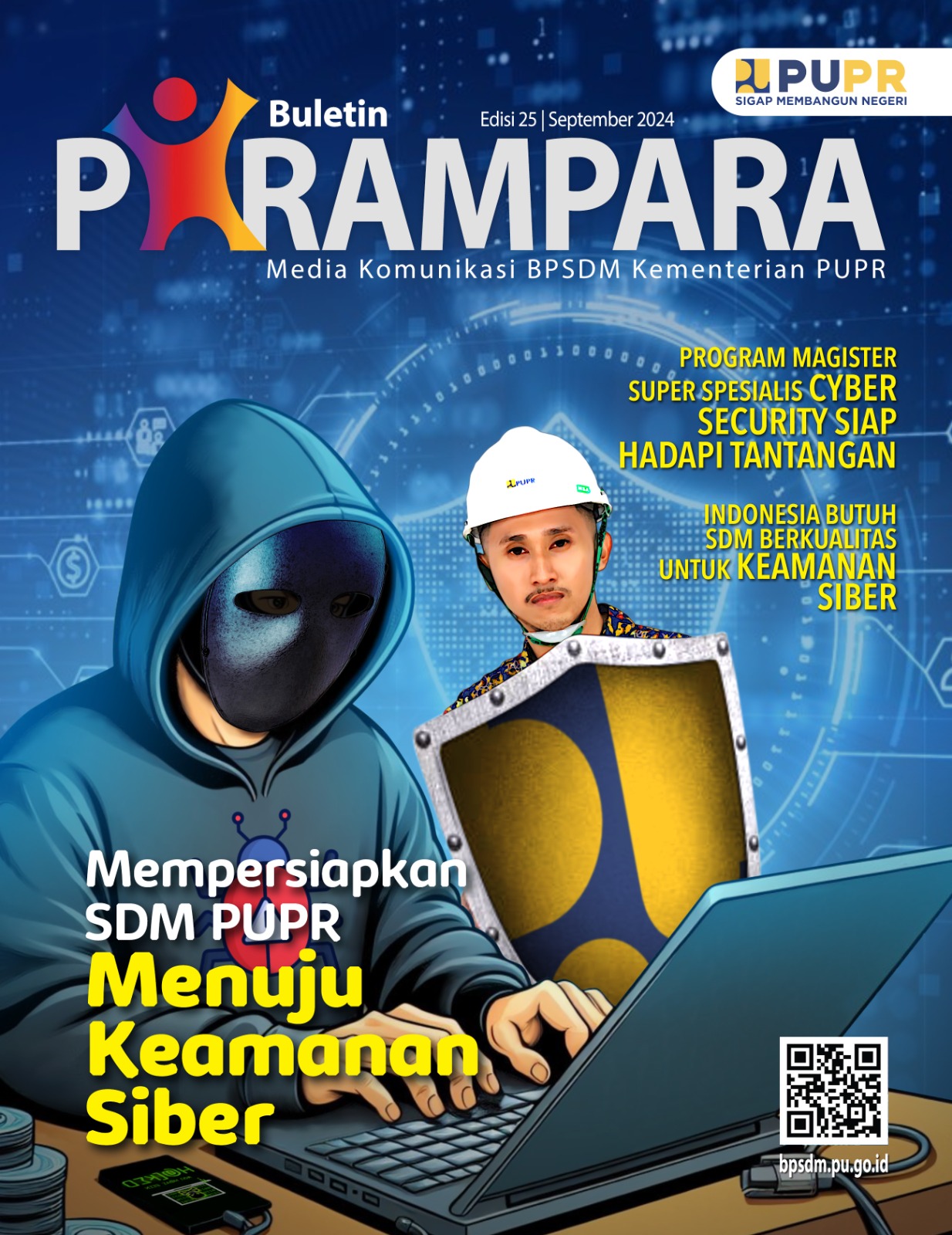 Cover Buletin Keamanan Cyber di Era Digital