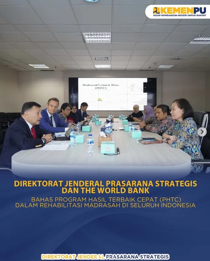 Kunjungan World Bank Practice Manager for Education